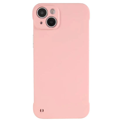 For iPhone 15 Plus Case Frameless Skin-touch Hard PC Phone Cover