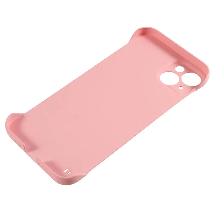 For iPhone 15 Plus Case Frameless Skin-touch Hard PC Phone Cover