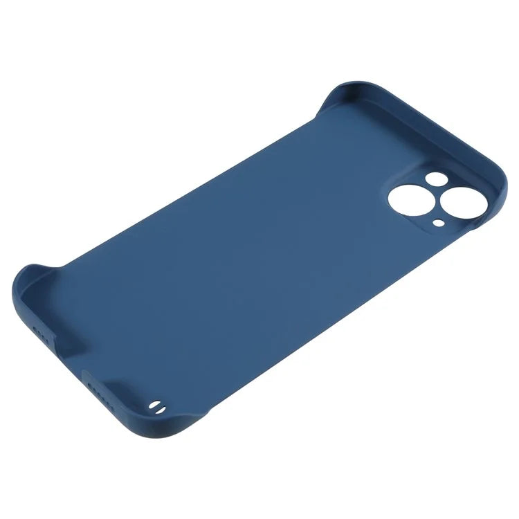 For iPhone 15 Plus Case Frameless Skin-touch Hard PC Phone Cover