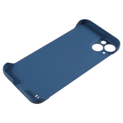 For iPhone 15 Plus Case Frameless Skin-touch Hard PC Phone Cover