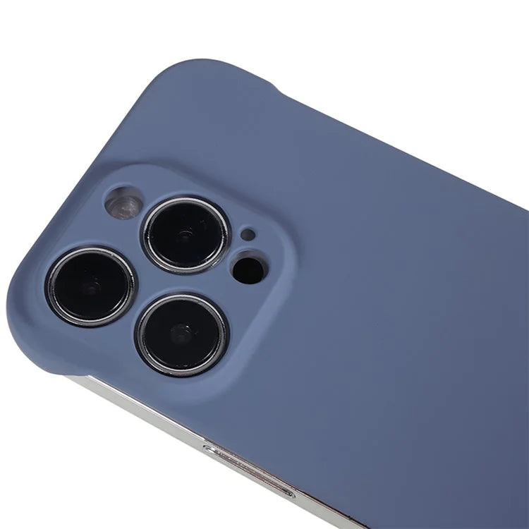 For iPhone 15 Pro Max Case Hard PC Skin-touch Borderless Phone Cover