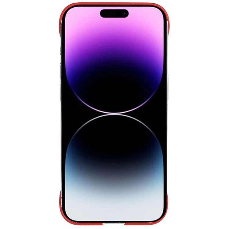 For iPhone 15 Pro Max Case Hard PC Skin-touch Borderless Phone Cover