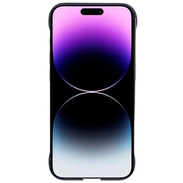 For iPhone 15 Pro Max Case Hard PC Skin-touch Borderless Phone Cover