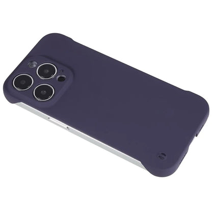For iPhone 15 Pro Max Case Hard PC Skin-touch Borderless Phone Cover