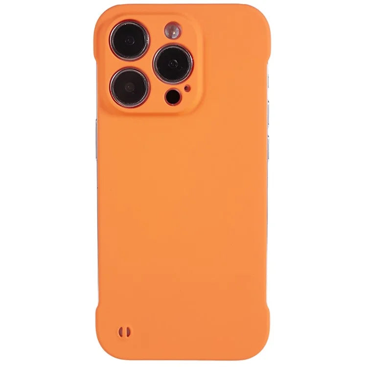 For iPhone 15 Pro Max Case Hard PC Skin-touch Borderless Phone Cover