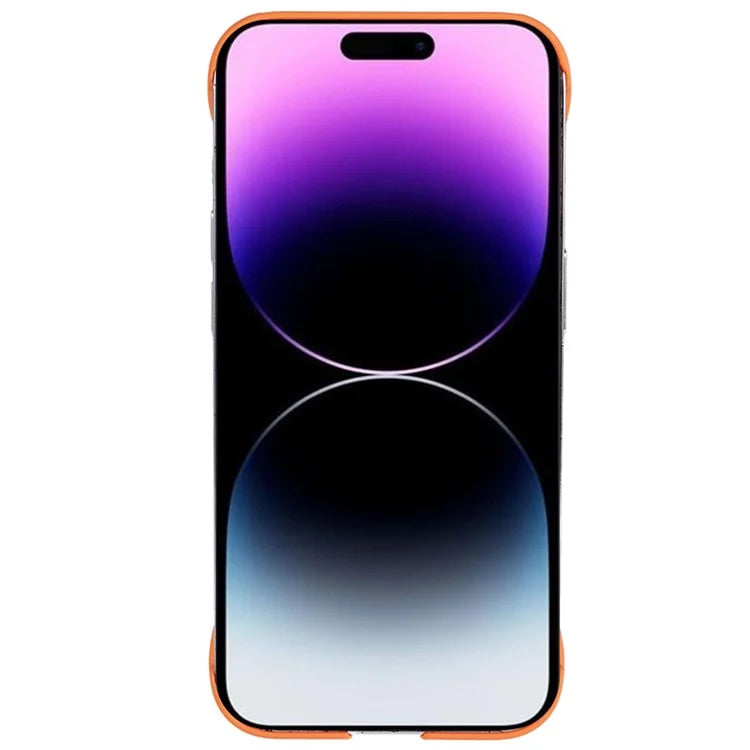 For iPhone 15 Pro Max Case Hard PC Skin-touch Borderless Phone Cover