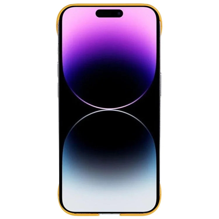 For iPhone 15 Pro Max Case Hard PC Skin-touch Borderless Phone Cover