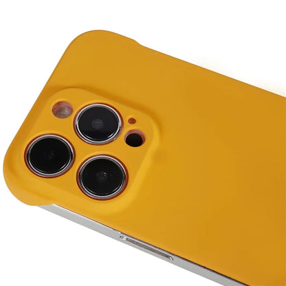 For iPhone 15 Pro Max Case Hard PC Skin-touch Borderless Phone Cover