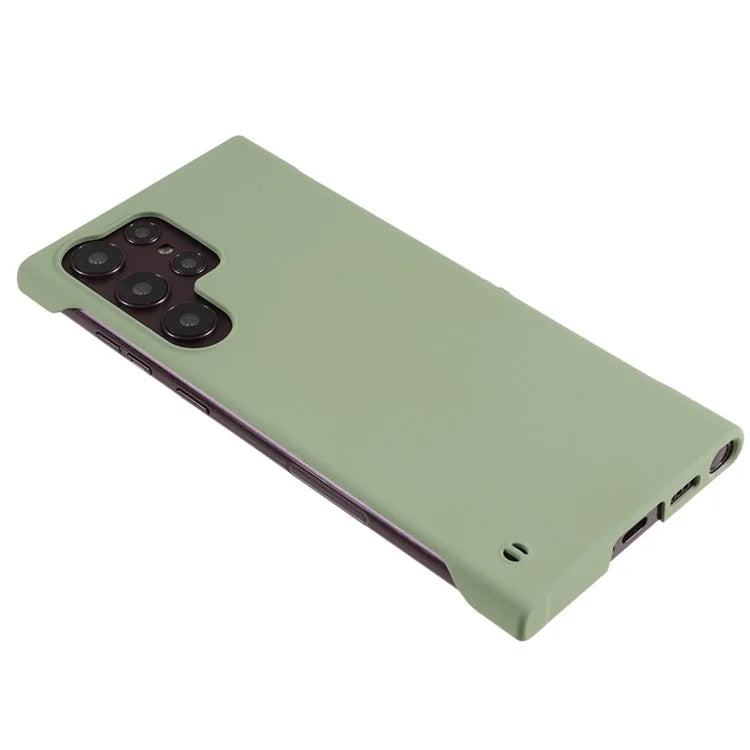 For Samsung Galaxy S24 Ultra Case Hard PC Borderless Minimalist Protective Phone Cover