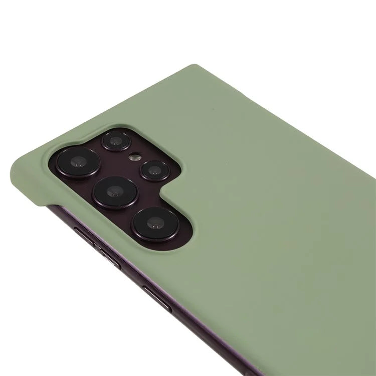 For Samsung Galaxy S24 Ultra Case Hard PC Borderless Minimalist Protective Phone Cover