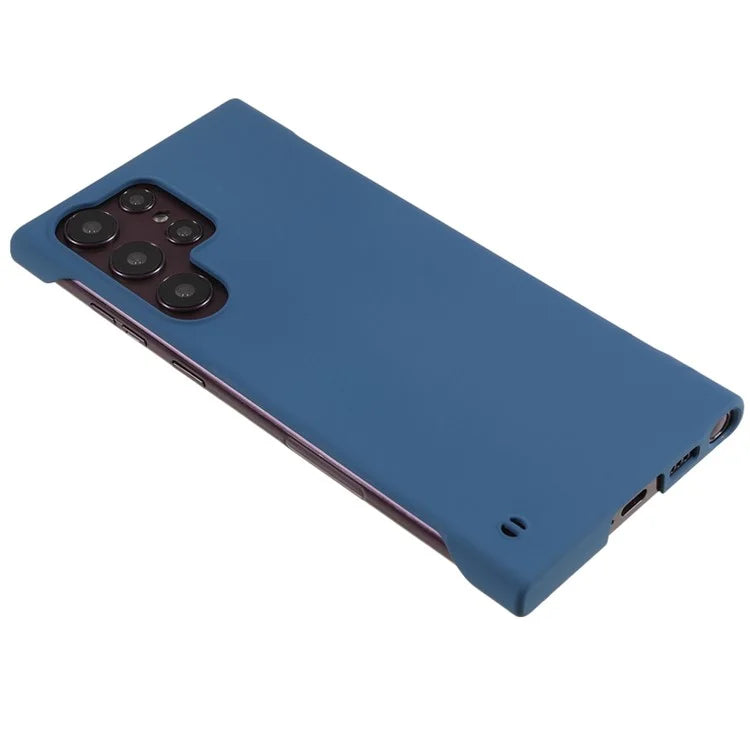 For Samsung Galaxy S24 Ultra Case Hard PC Borderless Minimalist Protective Phone Cover