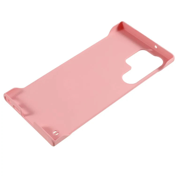 For Samsung Galaxy S24 Ultra Case Hard PC Borderless Minimalist Protective Phone Cover