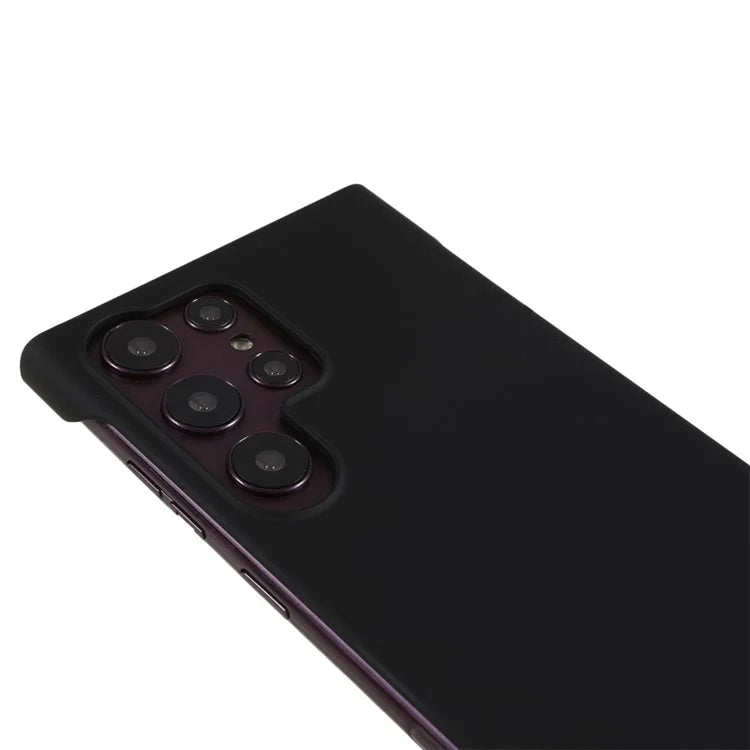 For Samsung Galaxy S24 Ultra Case Hard PC Borderless Minimalist Protective Phone Cover