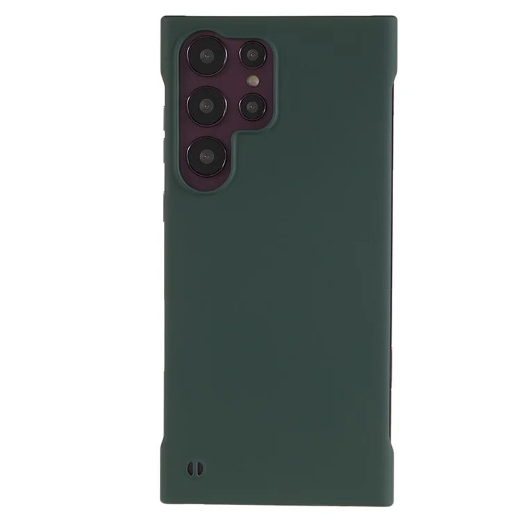 For Samsung Galaxy S24 Ultra Case Hard PC Borderless Minimalist Protective Phone Cover