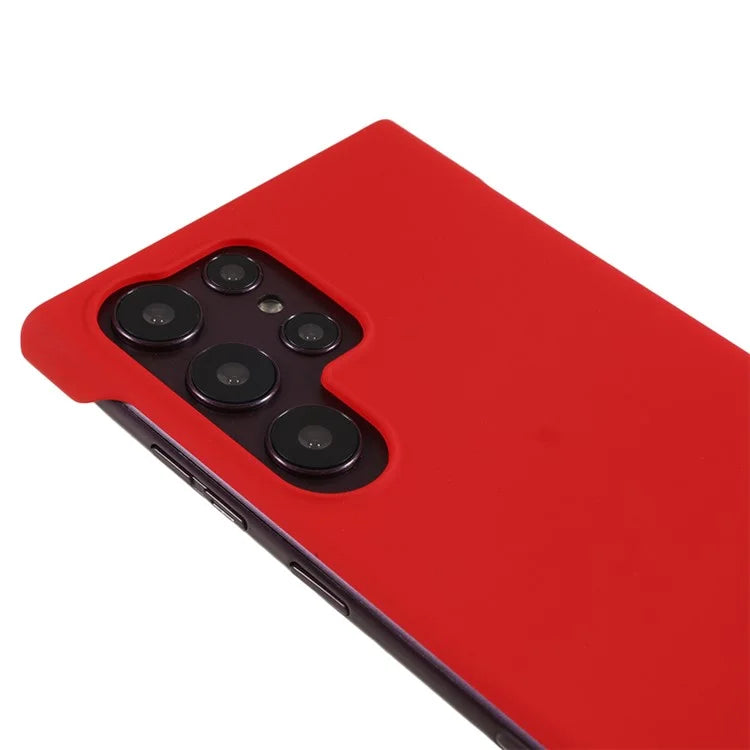 For Samsung Galaxy S24 Ultra Case Hard PC Borderless Minimalist Protective Phone Cover