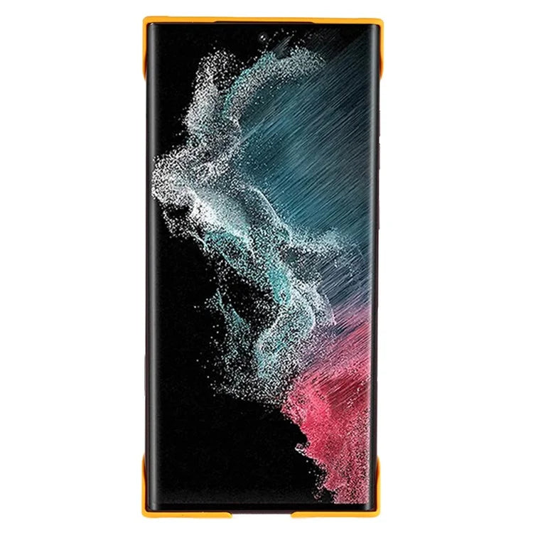 For Samsung Galaxy S24 Ultra Case Hard PC Borderless Minimalist Protective Phone Cover