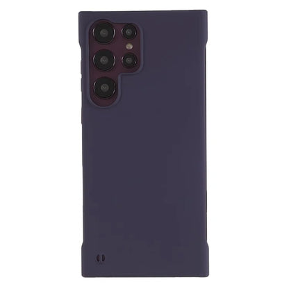 For Samsung Galaxy S24 Ultra Case Hard PC Borderless Minimalist Protective Phone Cover