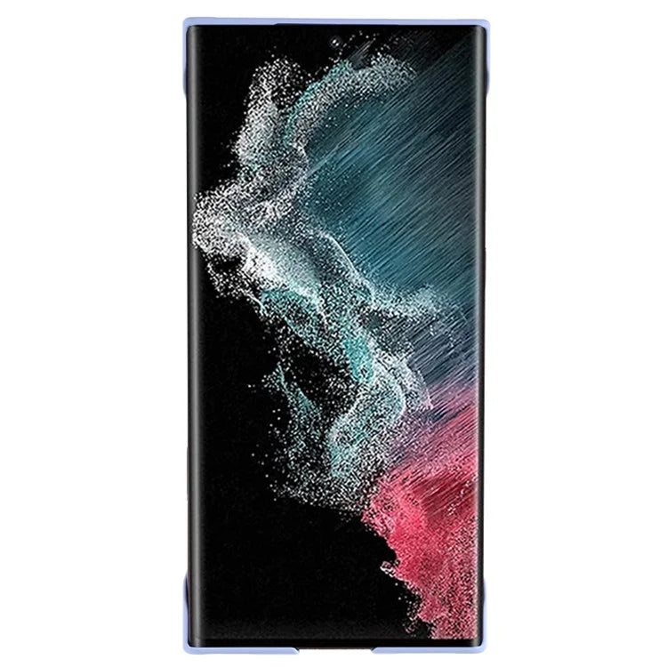 For Samsung Galaxy S24 Ultra Case Hard PC Borderless Minimalist Protective Phone Cover