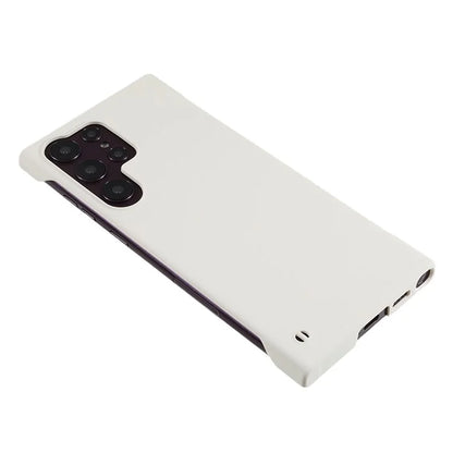 For Samsung Galaxy S24 Ultra Case Hard PC Borderless Minimalist Protective Phone Cover