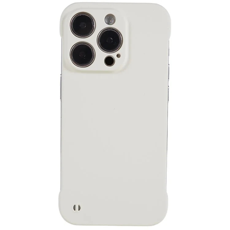 For iPhone 15 Pro Case Borderless Design Hard PC Shockproof Phone Cover