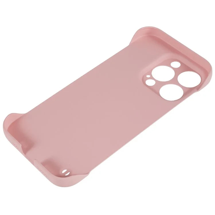 For iPhone 15 Pro Case Borderless Design Hard PC Shockproof Phone Cover