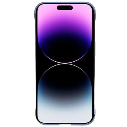 For iPhone 15 Pro Case Borderless Design Hard PC Shockproof Phone Cover