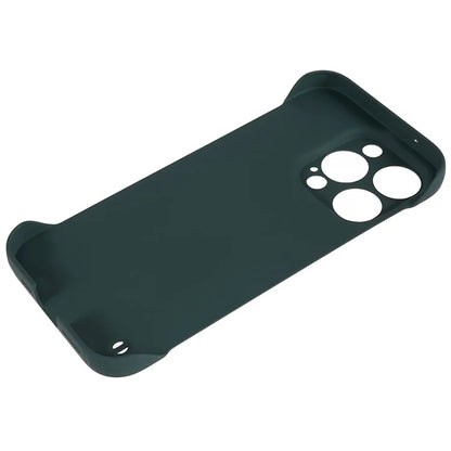 For iPhone 15 Pro Case Borderless Design Hard PC Shockproof Phone Cover