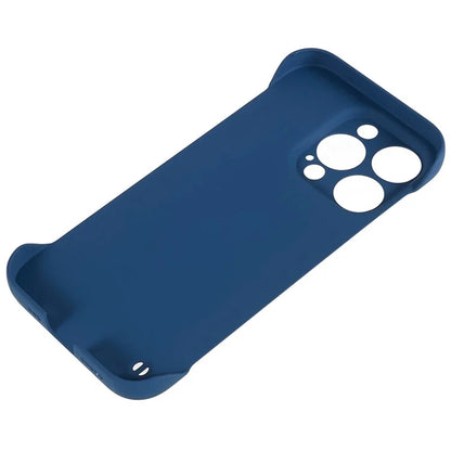 For iPhone 15 Pro Case Borderless Design Hard PC Shockproof Phone Cover