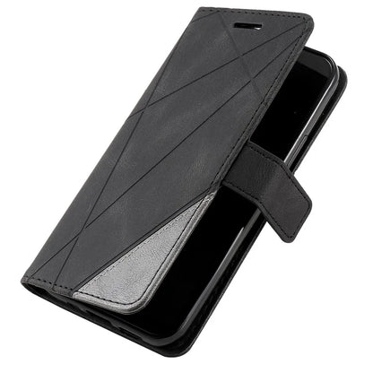 For iPhone 12 / 12 Pro Case Card Slots Wallet PU Leather Phone Cover with Hand Strap