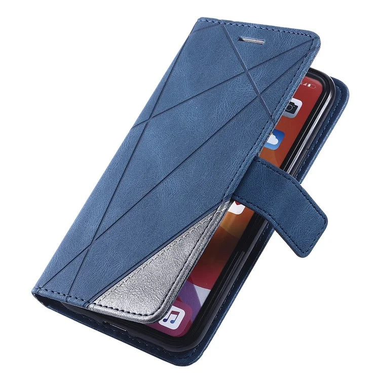For iPhone 11 Pro Case with Strap Skin-touch PU Leather Stand Wallet Phone Cover