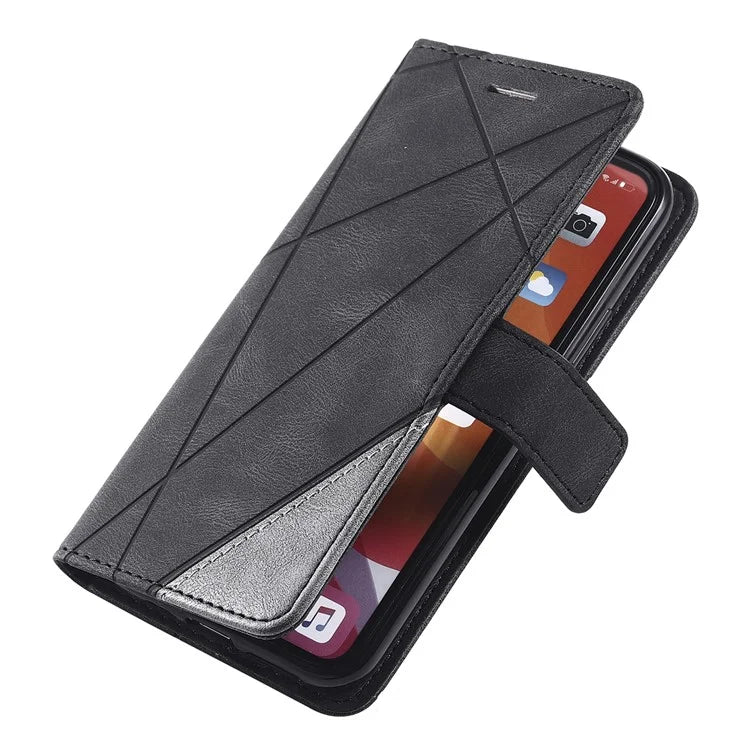 For iPhone 11 Pro Case with Strap Skin-touch PU Leather Stand Wallet Phone Cover