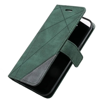 For iPhone 13 Pro Phone Case with Hand Strap Skin-touch Leather Wallet Cover