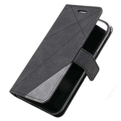 For iPhone 13 Pro Phone Case with Hand Strap Skin-touch Leather Wallet Cover