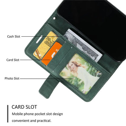 For iPhone 15 Pro Magnetic Case Splicing Design Wallet Stand Phone Cover
