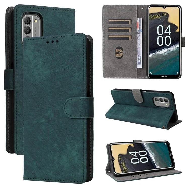 For Nokia G400 5G Stand Case RFID Blocking Cell Phone Cover with Hand Strap