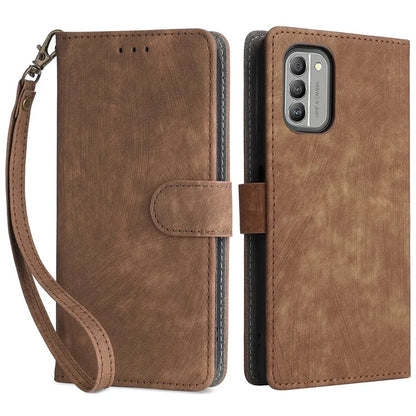 For Nokia G400 5G Stand Case RFID Blocking Cell Phone Cover with Hand Strap