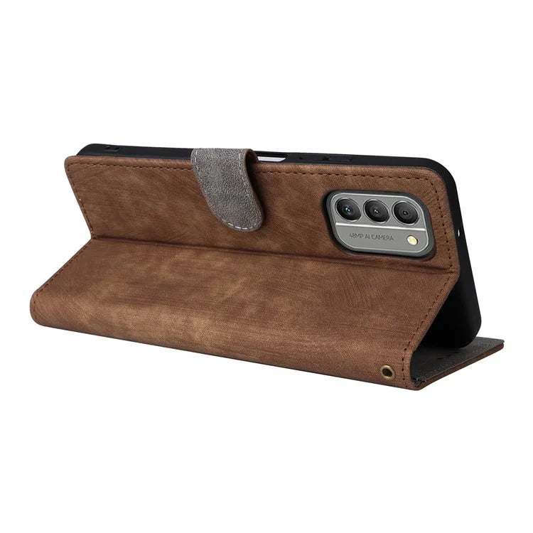 For Nokia G400 5G Stand Case RFID Blocking Cell Phone Cover with Hand Strap