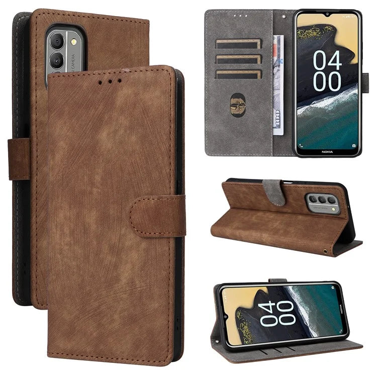 For Nokia G400 5G Stand Case RFID Blocking Cell Phone Cover with Hand Strap