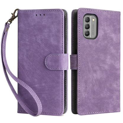 For Nokia G400 5G Stand Case RFID Blocking Cell Phone Cover with Hand Strap