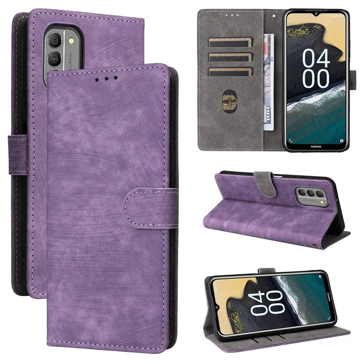 For Nokia G400 5G Stand Case RFID Blocking Cell Phone Cover with Hand Strap