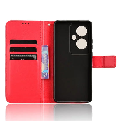 For Oppo Reno11 F 5G / F25 Pro 5G Case Crazy Horse Texture Leather Stand Phone Cover