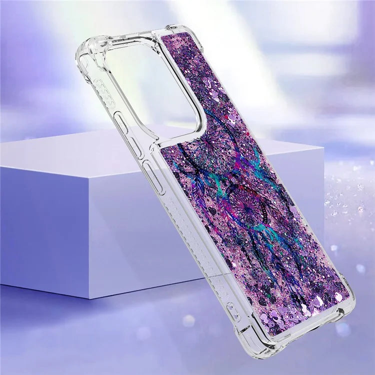 YB Quicksand Series-2 For Xiaomi Redmi Note 13 Pro 4G / Poco M6 Pro 4G Phone Case Stylish Pattern Quicksand TPU Cover