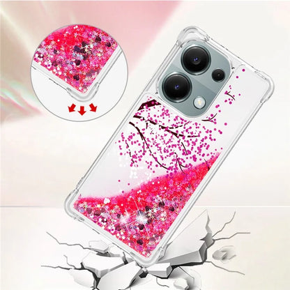 YB Quicksand Series-2 For Xiaomi Redmi Note 13 Pro 4G / Poco M6 Pro 4G Phone Case Stylish Pattern Quicksand TPU Cover