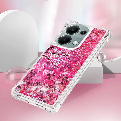 YB Quicksand Series-2 For Xiaomi Redmi Note 13 Pro 4G / Poco M6 Pro 4G Phone Case Stylish Pattern Quicksand TPU Cover