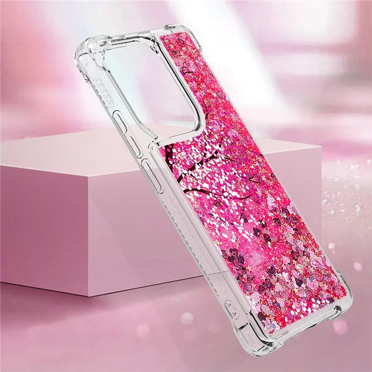 YB Quicksand Series-2 For Xiaomi Redmi Note 13 Pro 4G / Poco M6 Pro 4G Phone Case Stylish Pattern Quicksand TPU Cover