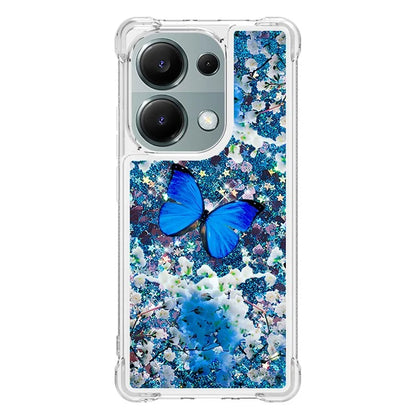 YB Quicksand Series-2 For Xiaomi Redmi Note 13 Pro 4G / Poco M6 Pro 4G Phone Case Stylish Pattern Quicksand TPU Cover