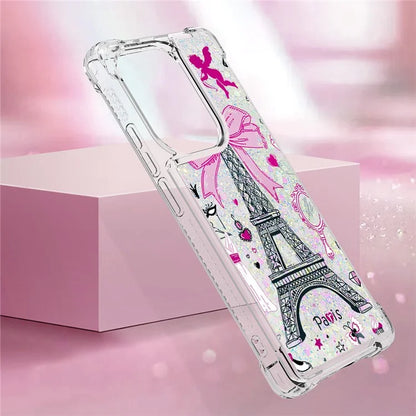 YB Quicksand Series-2 For Xiaomi Redmi Note 13 Pro 4G / Poco M6 Pro 4G Phone Case Stylish Pattern Quicksand TPU Cover