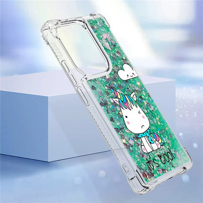 YB Quicksand Series-2 For Xiaomi Redmi Note 13 Pro 4G / Poco M6 Pro 4G Phone Case Stylish Pattern Quicksand TPU Cover