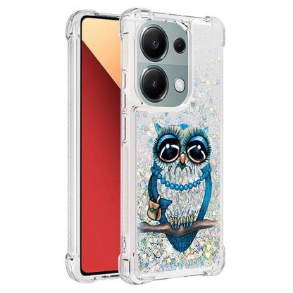 YB Quicksand Series-2 For Xiaomi Redmi Note 13 Pro 4G / Poco M6 Pro 4G Phone Case Stylish Pattern Quicksand TPU Cover