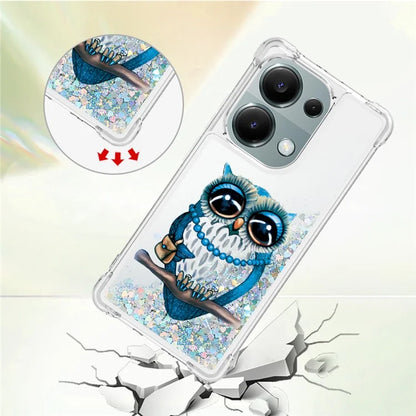 YB Quicksand Series-2 For Xiaomi Redmi Note 13 Pro 4G / Poco M6 Pro 4G Phone Case Stylish Pattern Quicksand TPU Cover